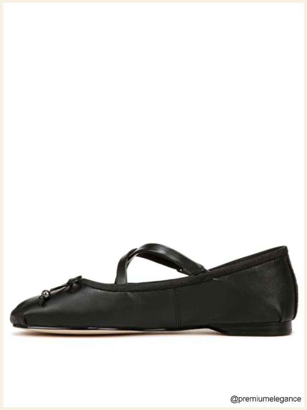 Circus NY Zuri Ballet Flats Women's Leather Bow Shoes